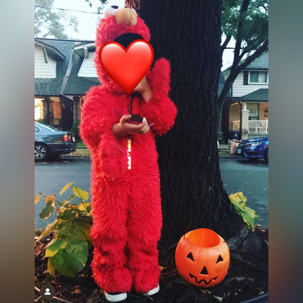 Kids 3T-4T Elmo Costume